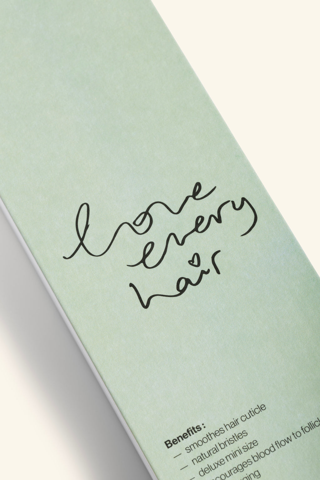 Smoothing Natural Bristle Brush